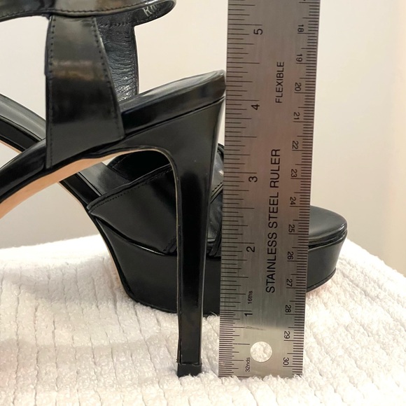 Stuart Weitzman Platform Heels, Size 6.5, Black - Picture 7 of 7
